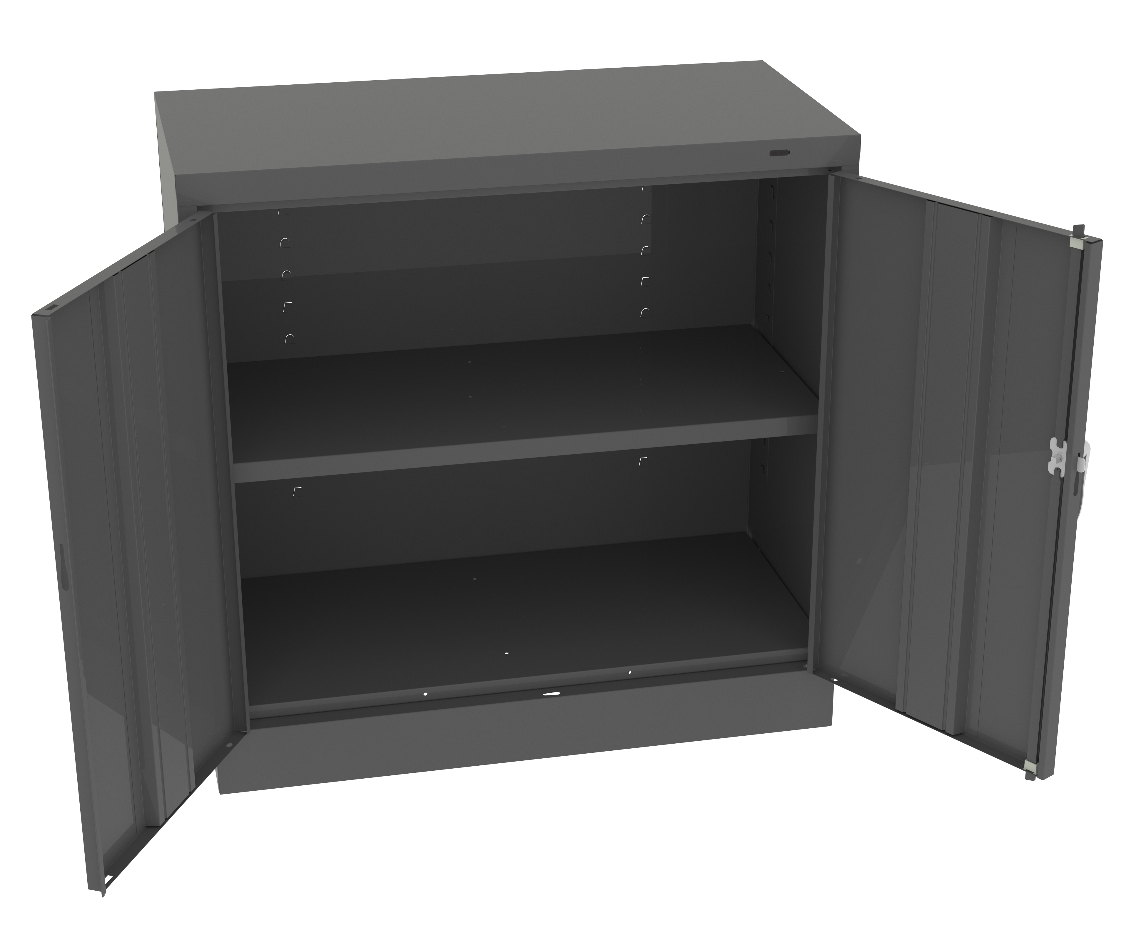 Tennsco Welded Under-Counter Hgt Storage Cabinet, 36Wx18Dx36H