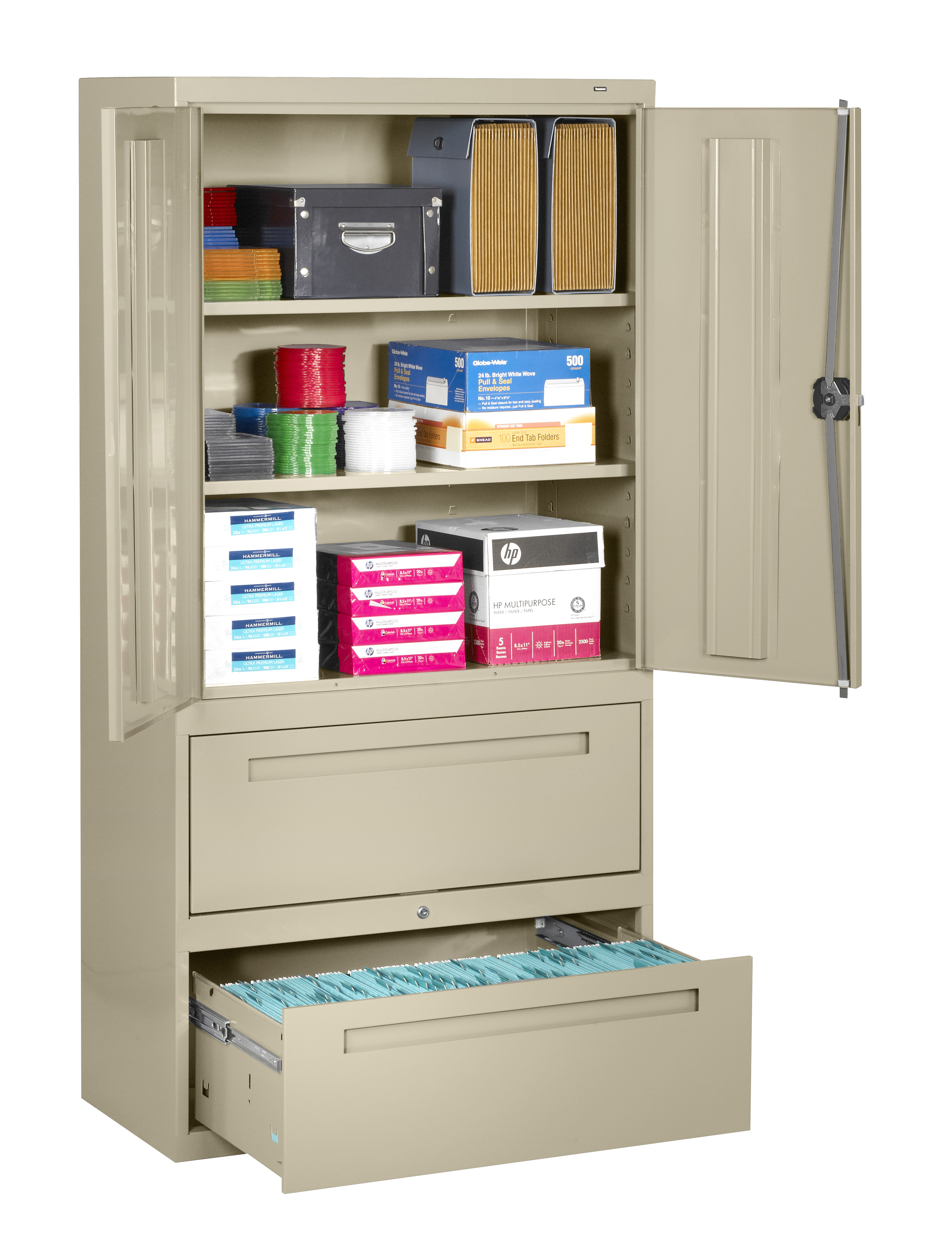 Tennsco - Storage Made Easy - Storage Cabinet with Two Drawers